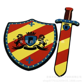 厂家供应EVA发泡海绵玩具 EVA刀剑 泡沫刀剑EVA冲压成型玩具刀剑