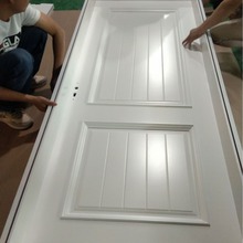 广东佛山红海豚原木门厂为您打造坚固耐用室内门工艺钉线雕花木门