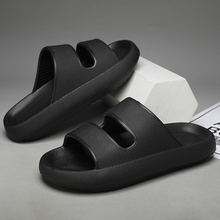 Men's Outdoor non-slip sandals casual slip-on flip-flops summer outdoor wear thick bottom all-match beach shoes wholesale