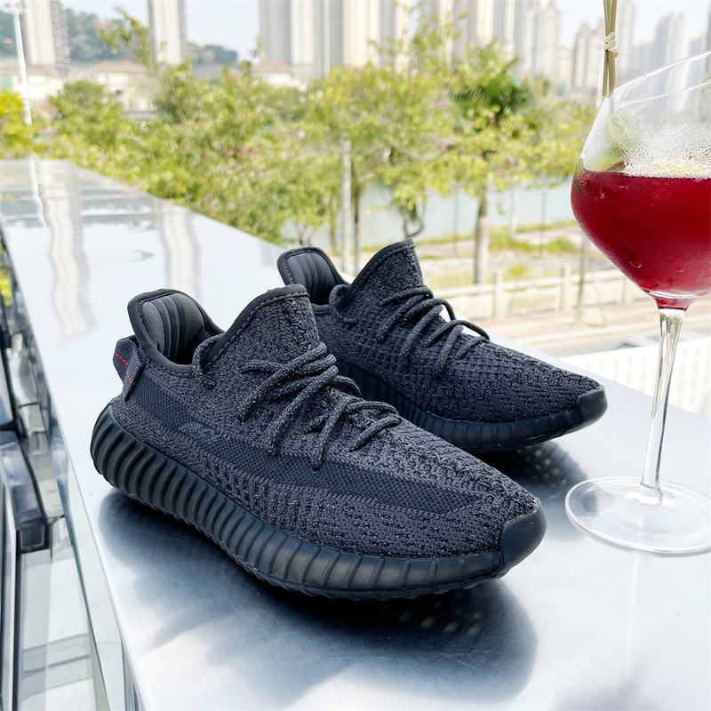 Coconut Shoes 350 Men's Real Explosive Black Geezy Putian High Version Summer Breathable Casual Sports Couple Women's Trendy Shoes