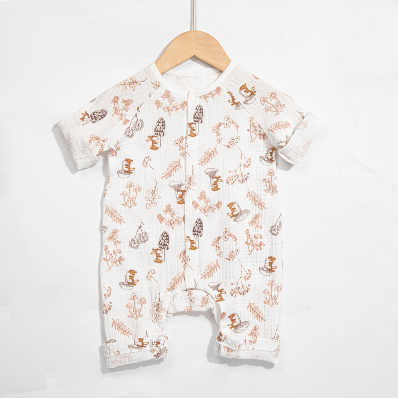 Conejito recogiendo setas-blanco