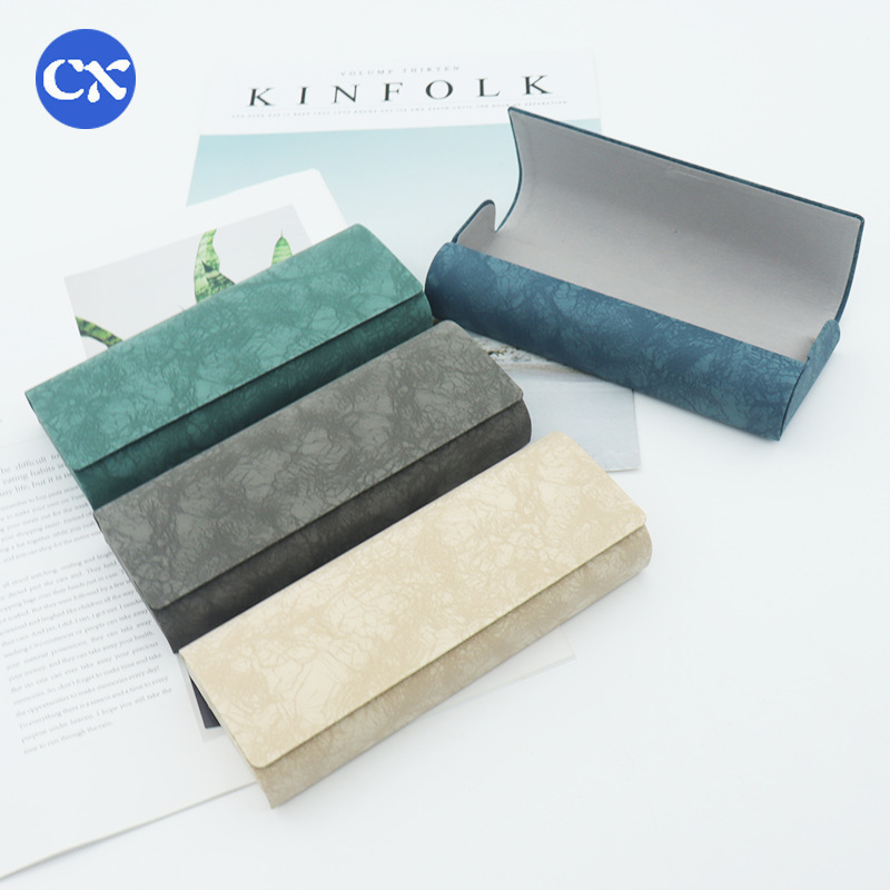 Retro Hard-Shell Glasses Case, Large Capacity, Pressure-Resistant, Customizable Logo, Sunglasses Packaging Box, Direct Supply from the Factory