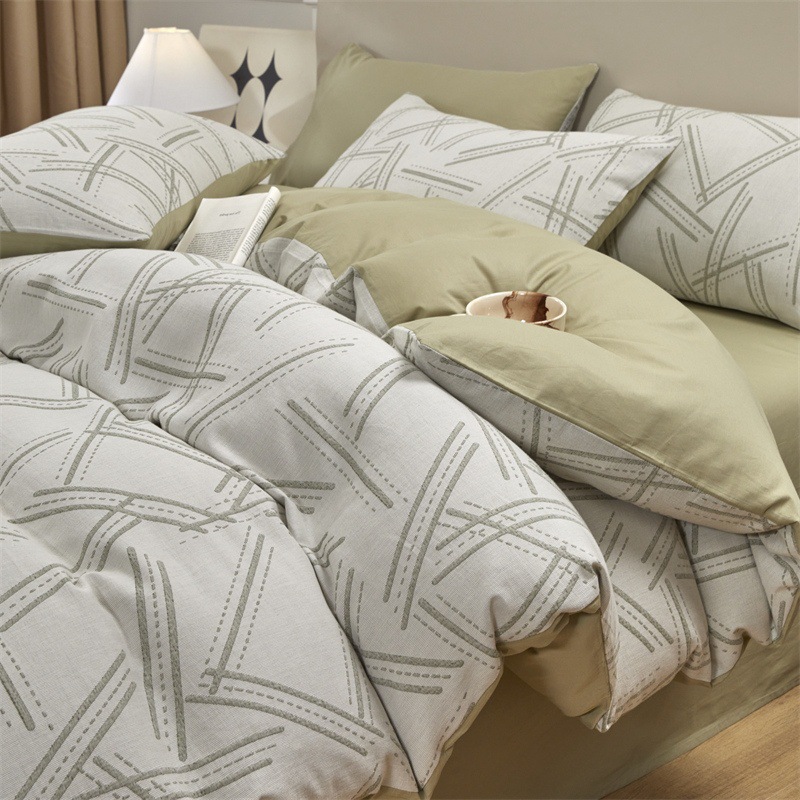 Quiet - wooden fruit green [cotton fabric soft and comfortable]