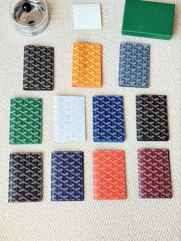 New Goyard Men's and Women's Wallets with Multiple Card Slots, European and American Hot-Selling Fashion Wallets with Multiple Functions