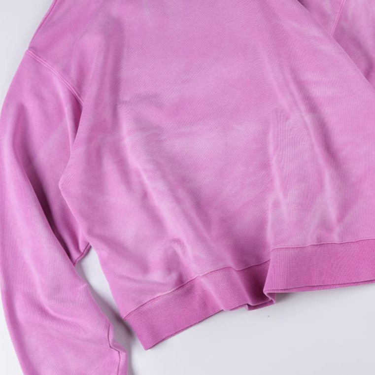 Moletom casual lavado para homens e mulheres, versátil e moderno._voghion.com