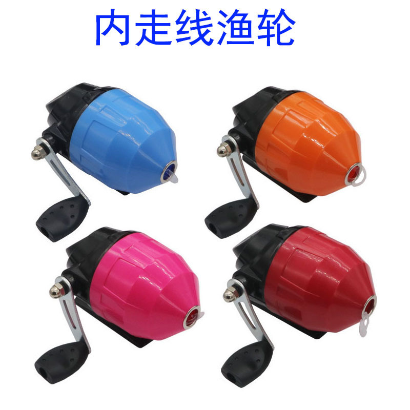 Wei Fishing Tools Wholesale Toad Wheel Sweet Potato Reel Inner Xizang Fishing Reel Injection Fishing Reel Closed Ball Internal Fishing Reel