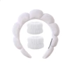 Headband, white set, 3 pieces