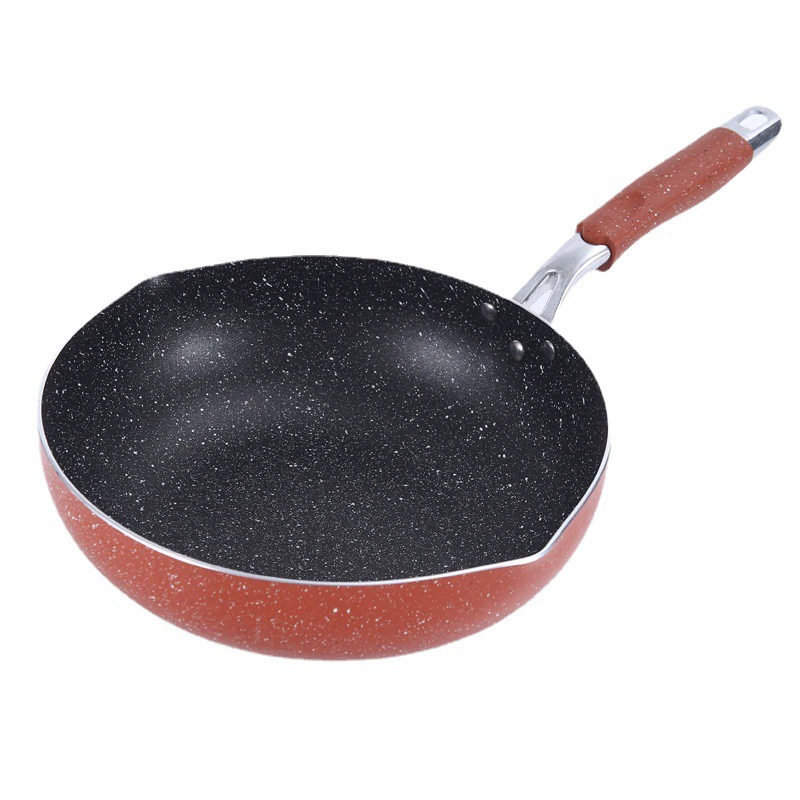 Строгий выбор Mai Fan Ping Potal Potal Wok - без сковороды - без копоти, антипригарная, газ, универсальная индукционная плита, жарочная посуда оптом