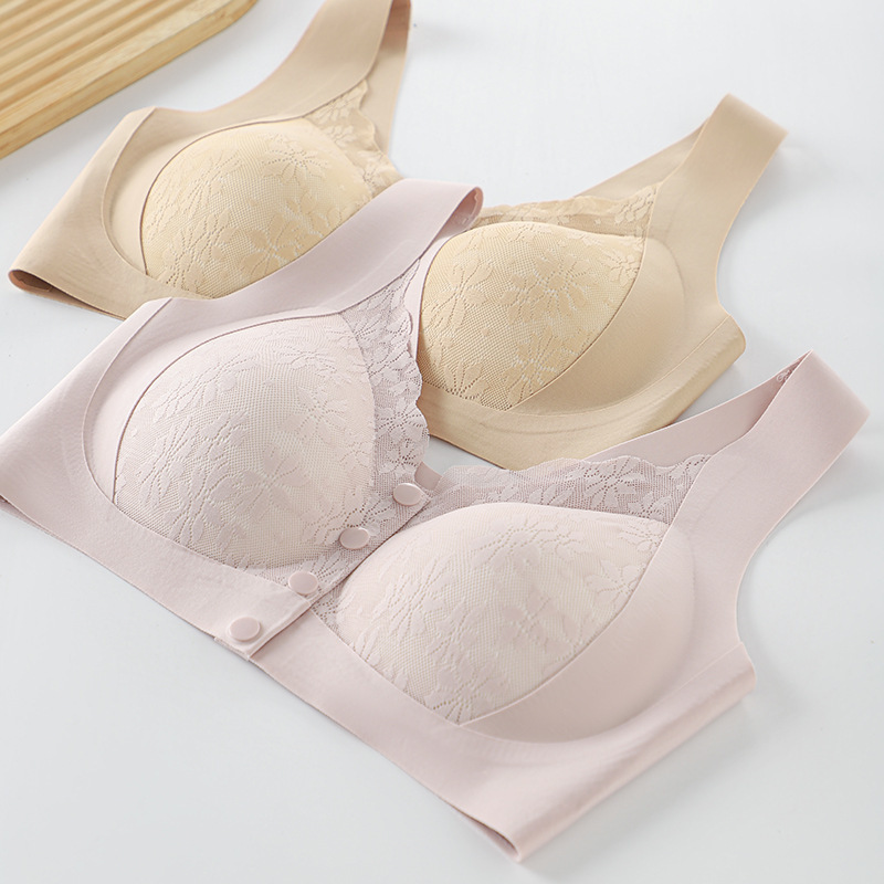 302 # Easy to Put on and Take Off, No-Feel Front-Clasp Mom Bra! Thin, Wireless, Traceless Vest-Style Underwear 302 # Easy to Put on and Take Off, No-Feel Front-Clasp Mom Bra! Thin, Wireless, Traceless Vest-Style Underwear