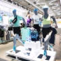 男女运动跑步人体展示架