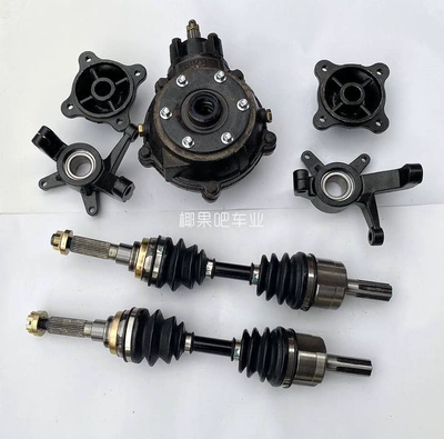 Cage Drive Shaft Fork Flange, Motorcycle frame - front-drive-set