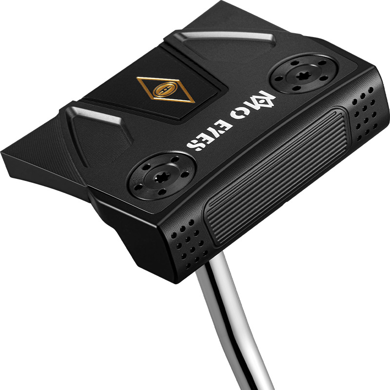 Gậy putter golf Moeyes Magic Eye S20C sắt mềm rèn độ ổn định cao — TUG061-Putter vàng đen [với nắp đầu]