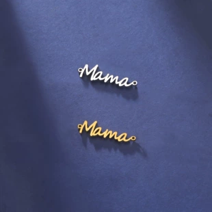 Подвеска с буквами mama нержавеющая сталь для цепочек и браслетов