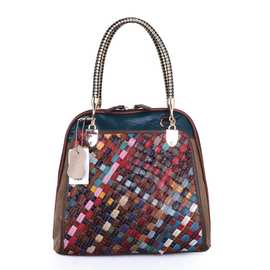 包包女背包单肩斜挎包大容量沙滩包女士批发跨境双肩包羊皮包