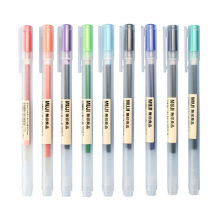 MUJI�oӡ��Ʒ�ľ����ԹP��ɫ�P혻����zīˮ�P0.380.5MM�W���P