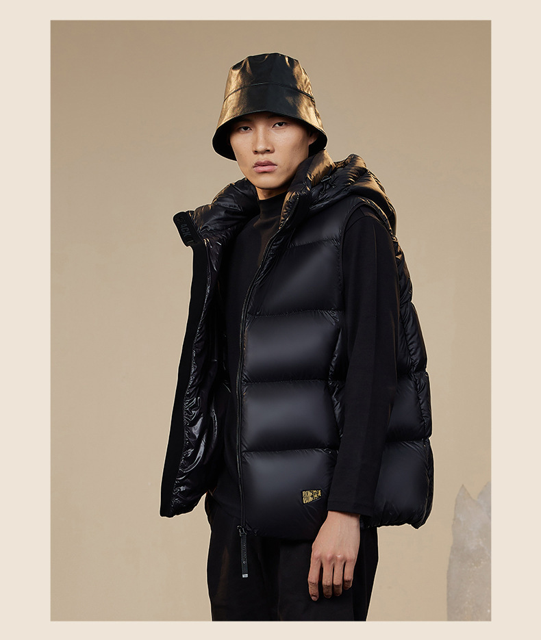 Dámské oblečení Unisex péřová bunda samovyhřívací bílá kachní peří 2024 zimní nový styl pár high-end zahušťující módní lehká luxusní bunda_voghion.com