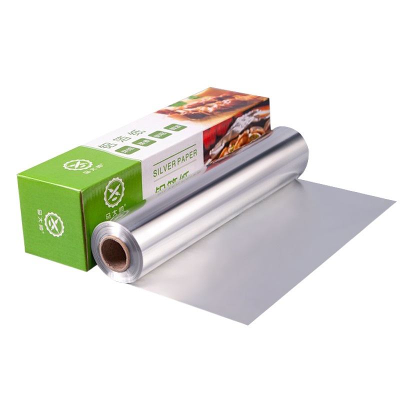 [Venta directa de fábrica] Ma Dashuai papel de estaño horneado al por mayor barbacoa papel de aluminio papel de aluminio papel de hornear papel de barbacoa