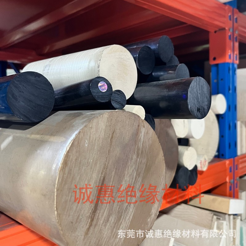 黑色加纤PEEK+GF板聚醚醚酮棒50 60 70 80 90 100 110 120 130 mm