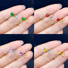 ��S925���y���_�ڽ�ָ�Ƕ��Ȼ�Sˮ������ʯ�Ȳʌ��·f���Կɐ�
