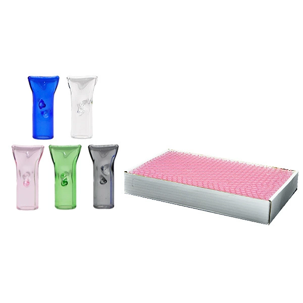 Прямые поставки с завода: стеклянные фильтры для сигарет с плоским концом, цветные, GLASSTIPS Ф12мм-32мм, ручной работы, аксессуары для сигарет