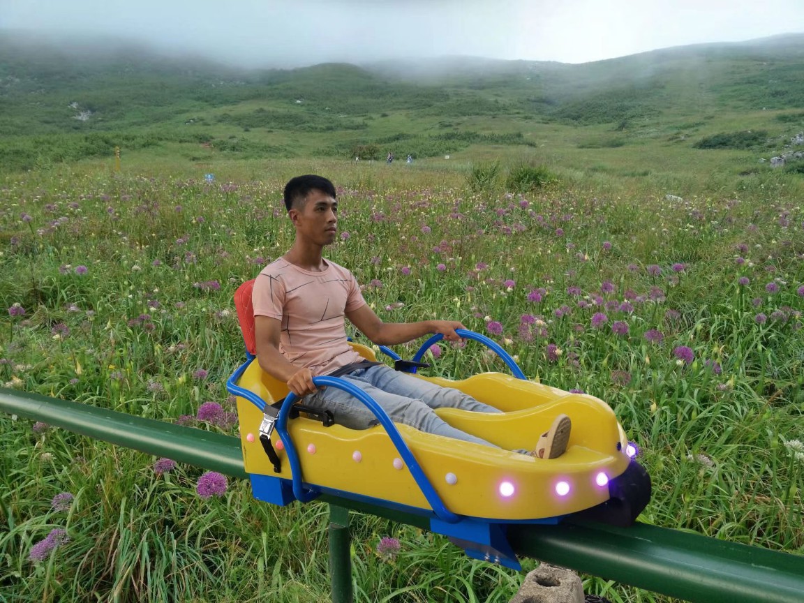 无动力单轨滑车 单轨车 丛林骑士 管式滑车