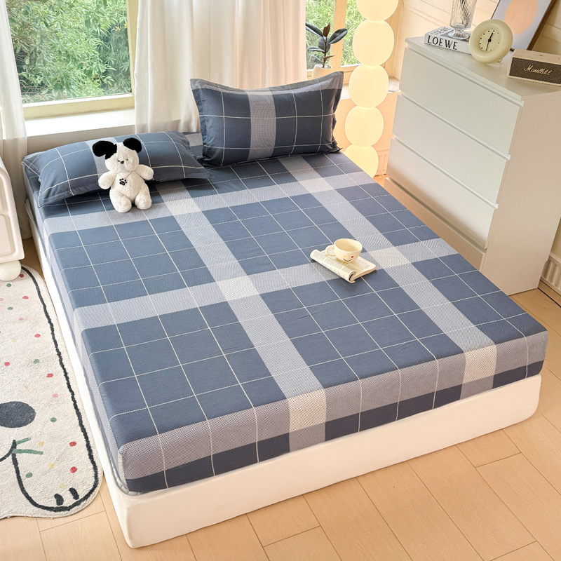 Funda de cama fija Colcha Simmons Cubierta protectora Cubierta de polvo Colchón Cubierta de cama individual Doble individual Sábana de cama antideslizante transfronteriza