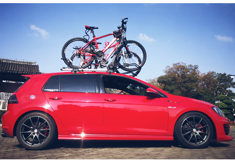 Car Roof Bike Rack, Car Suv Universal Car Bike Rack, Luggage Crossbar, Mountain Road Bike Rack