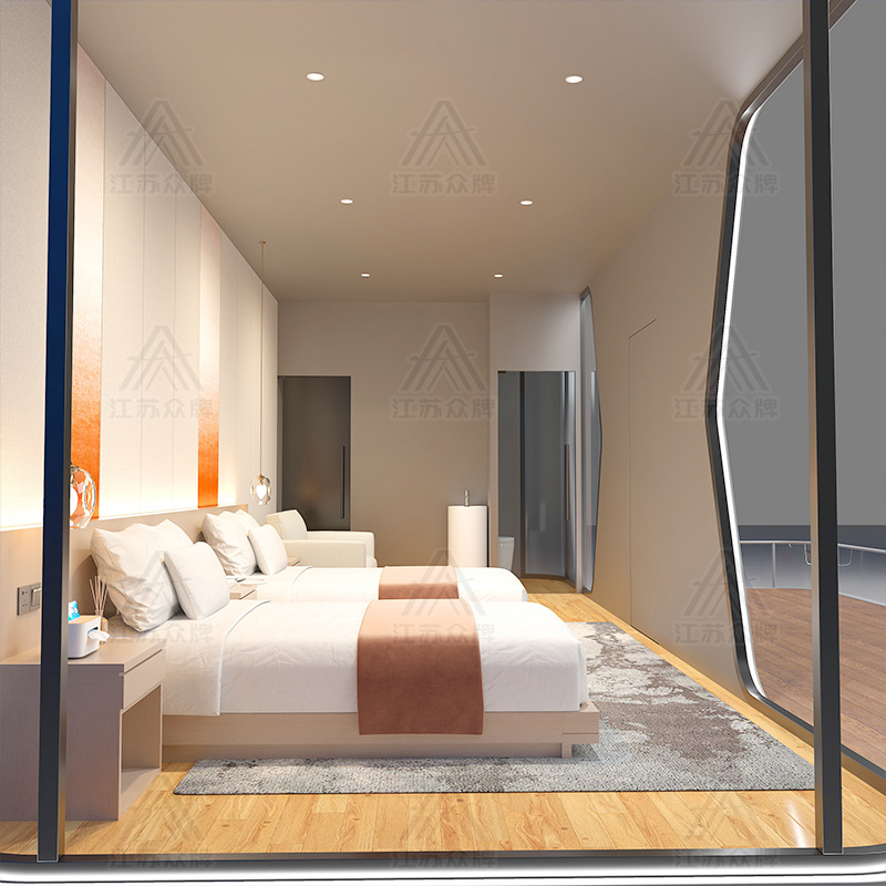 Red de celebridades cápsula espacial sala móvil área escénica Apple Cang B & B Oficina al aire libre Contenedor Weisu Hotel Lounge