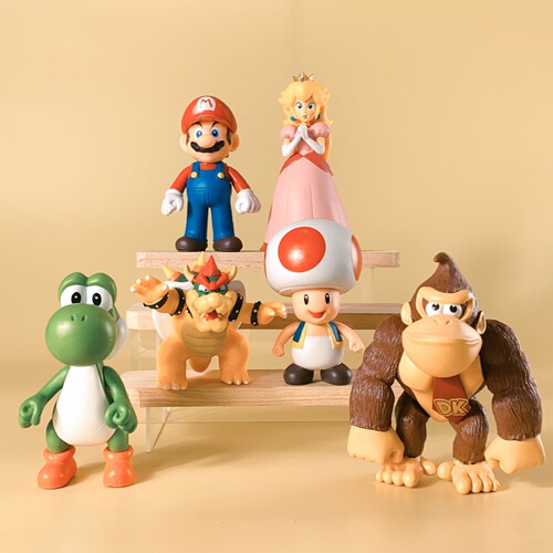 Super Mario Mario figure SuperMario Mario decoration small doll doll ornament model