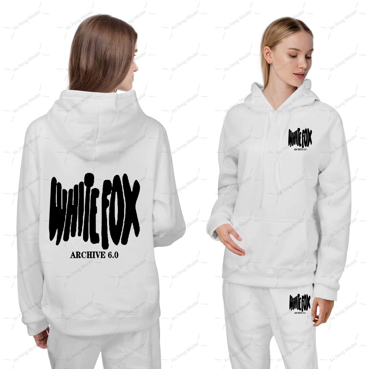 2024 Трансграничный AliExpress WHITE Demon FOX Сезон 6 Новые европейские и американские женские свитера с капюшоном