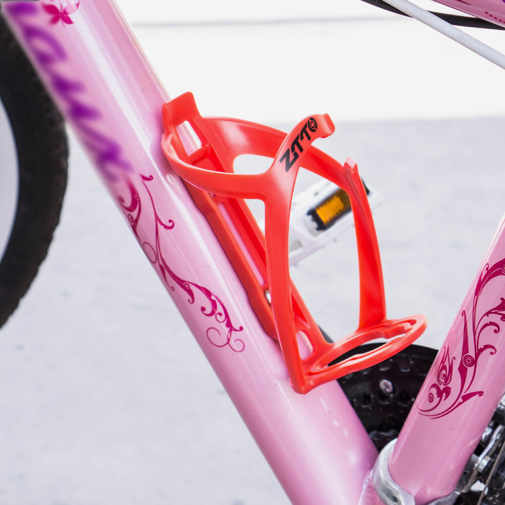 ZTTO montaña plegable bicicleta botella de agua PC plástico ligero estante de la botella de la bicicleta de alta elasticidad