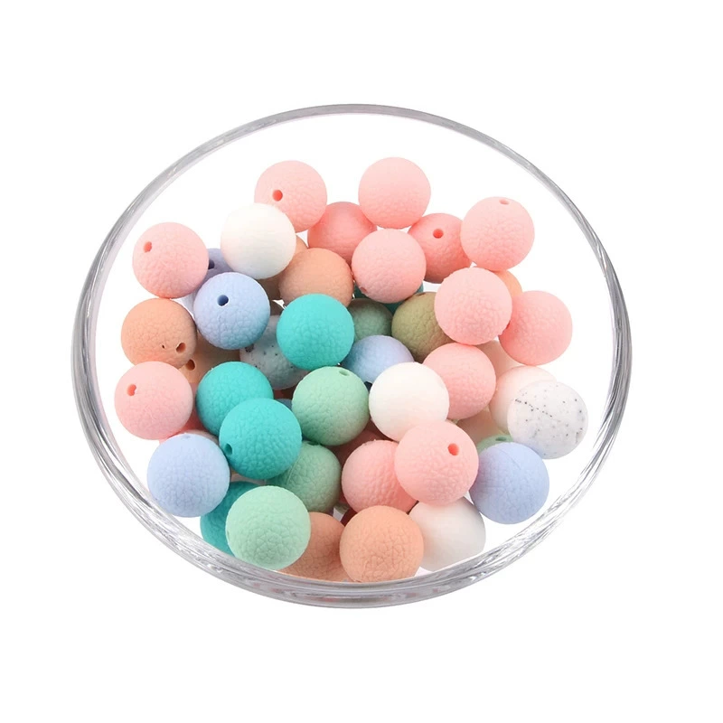 Silicone beads for mother and baby, diamond auxiliary accessories, Donald Duck, teething