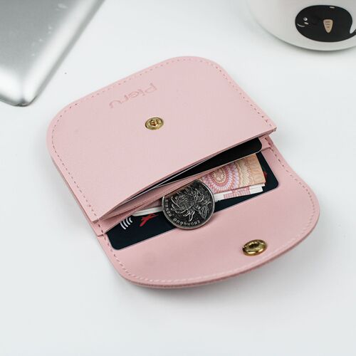 New Korean-style candy-colored card holder with multiple card slots, multi-functional student wallet, stylish cartoon certificate case for wholesale