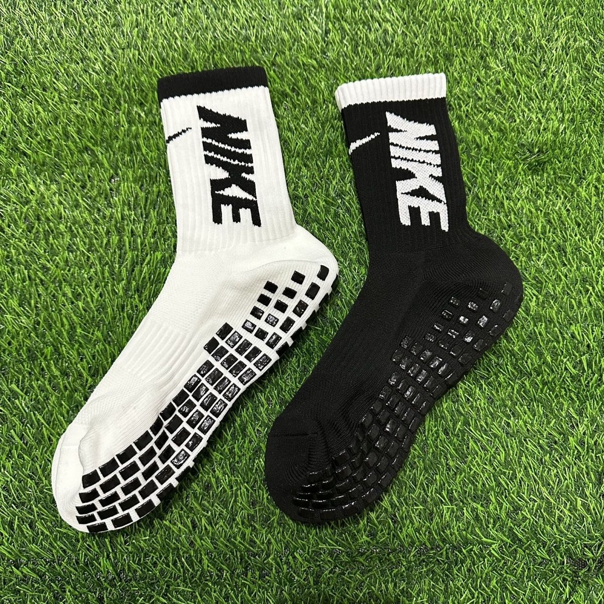 Autumn and Winter Cross-Border Professional Football Socks with Adhesive Dots, Training Mid-Calf Non-Slip Socks, Towel Bottom Sweat-Absorbing Sports Socks Wholesale