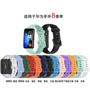 �m���A���֭h8�펧�����\����HUAWEI band9��ɫTPU͸���ˮ�펧