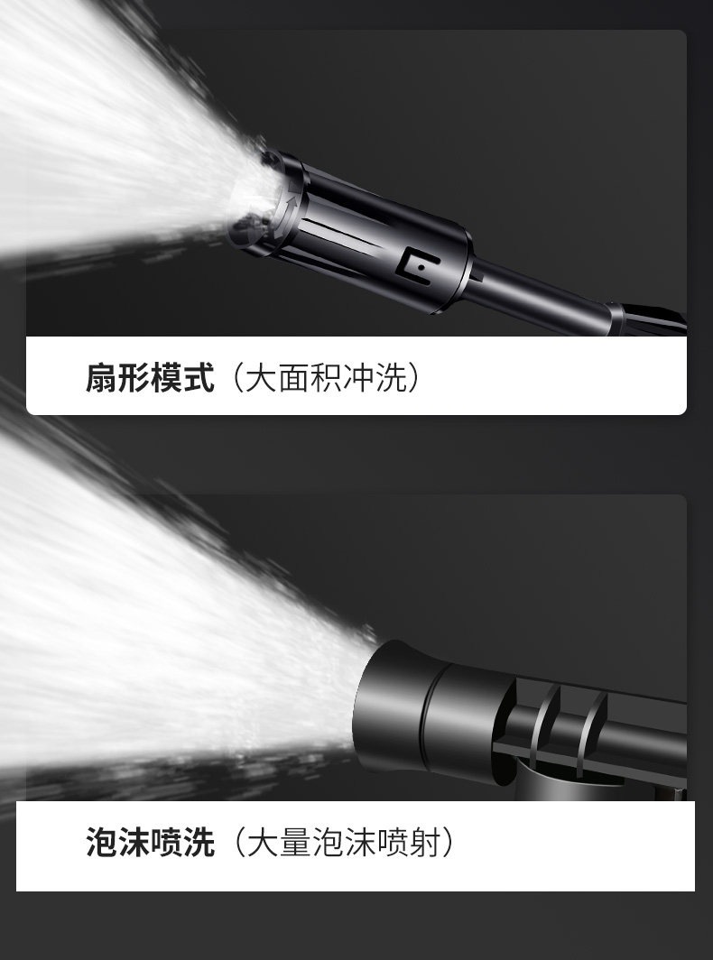 Suitable for wireless car wash machines, high-pressure water guns for car washing, household and car cleaning tools, booster pumps, lithium battery electric devices