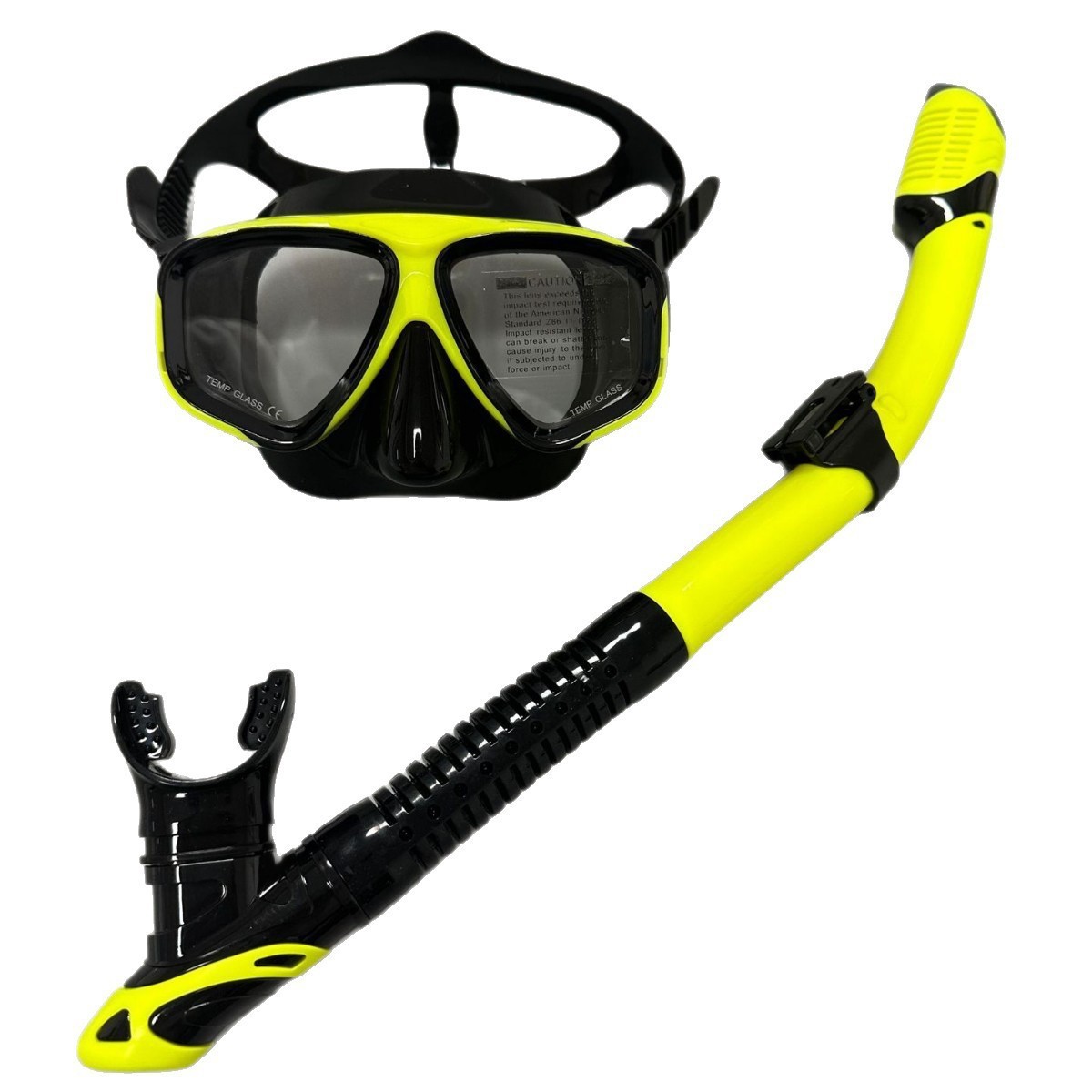 Diving Goggles Snorkel Set Snorkeling Sambo Mask Mask Equipment Full Set of Anti-Fog Myopia Diving Breathing Equipment