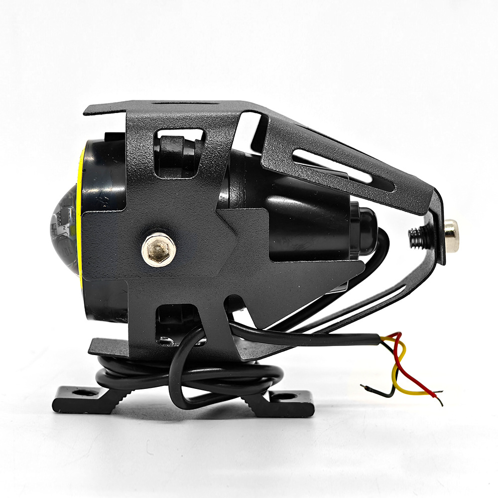 Motorcycle External Led Spotlight, Flashing Laser Cannon, Mini U7 Angel Eye, Super Bright Headlight, Electric Vehicle Modification