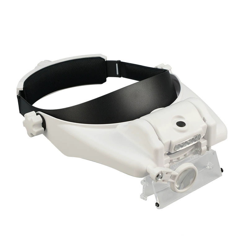 Фабрика MG81000S детская увеличительное стекло с тремя лампами на голове HD многофункциональная оптическая линза на голове оптом