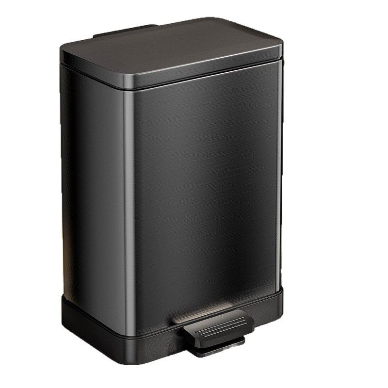 Basura de cocina doméstica gruesa con cubierta de gran capacidad especial baño sala de estar inodoro pie pie pedale