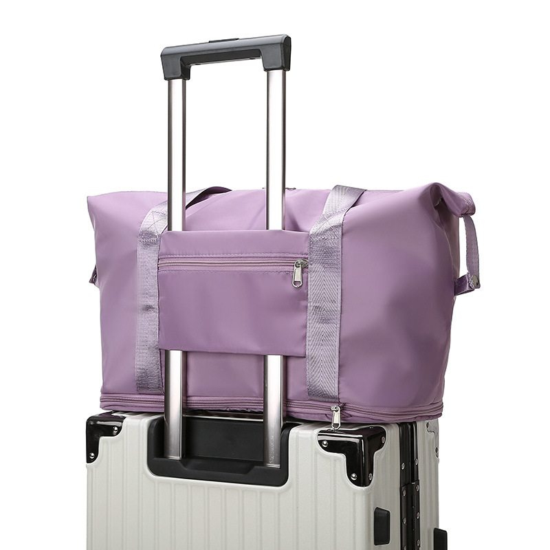 Bolsa de viaje plegable puede cubrir el carro expandible bolsa de viaje de gran capacidad bolsa de fitness bolsa de yoga bolsa de equipaje de alojamiento