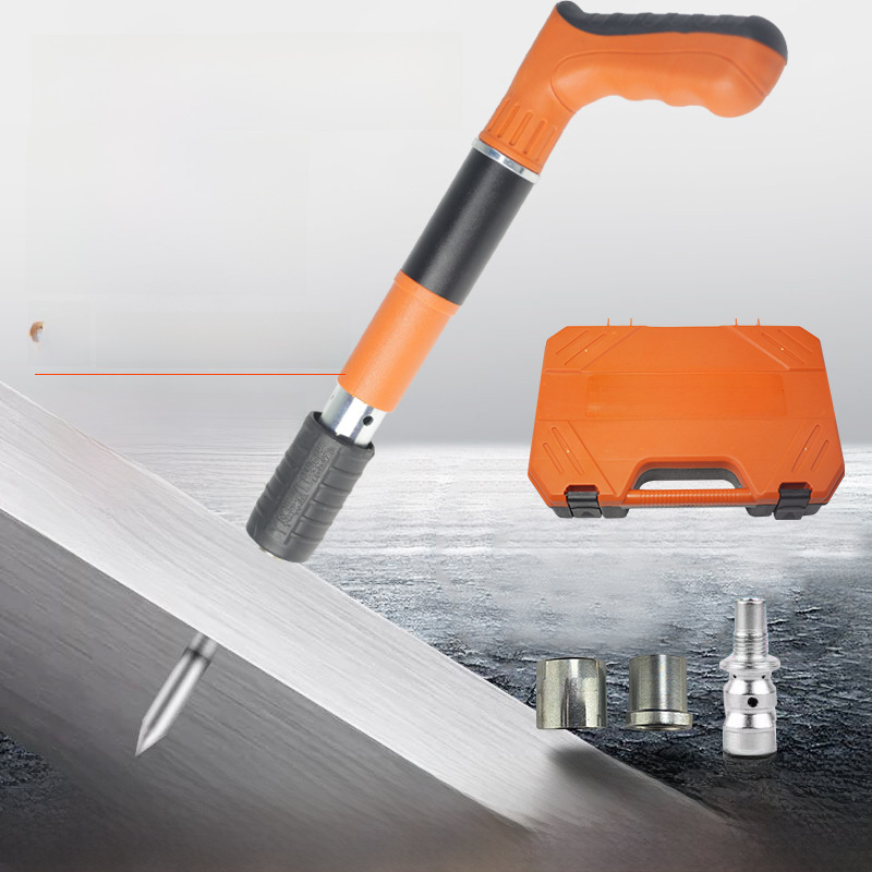 Small nail gun ceiling tool, line slot monitoring water and electricity installation mini cannon nails, wall fixing nail gun 