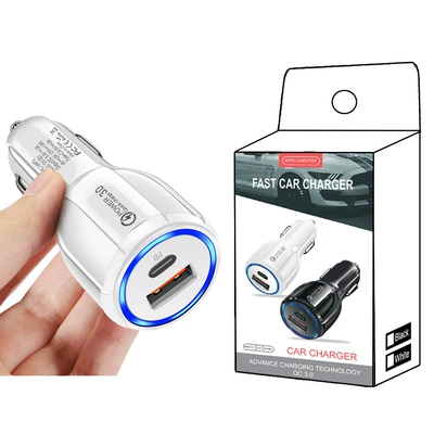 Mobil şarj cihazları | charging car charger PD30W - 348-pd-white-small-package