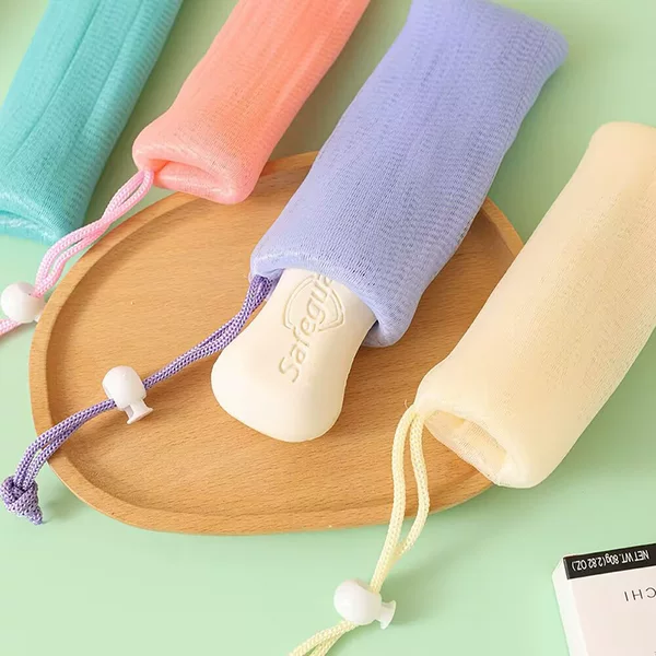 Multi-layer Super Soft Foaming Net 6-layer Foaming Net Thickened Soap Net Foam Net Facial Cleanser Net Foaming Net