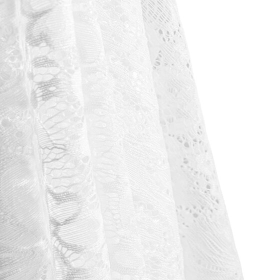 in stock 2024 Spring and Summer New Fashion Lace Fabric Pajamas Women's Long Dress Wedding Dress Lace Fabric