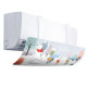 Air-conditioning wind deflector universal air-conditioning wind shield wall-mounted non-perforated anti-direct blowing wind deflector infant confinement