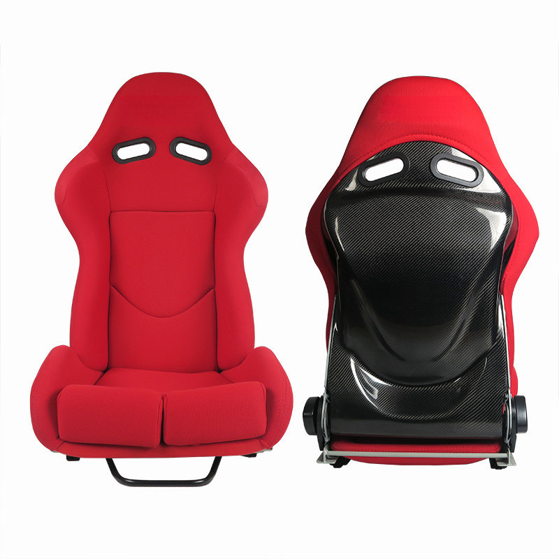 Universal Universal Racing VR Seat Simulator Adjustable Car Seat (Other vehicle seats) - black-carbon-fiber-frame-small