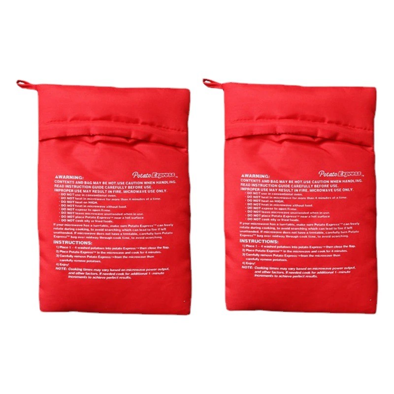 Сумка для картофеля с трансграничной маркировкой, экспресс-мешок для картофеля в микроволновой печи, сумка для подогрева жареного сладкого картофеля и кукурузы