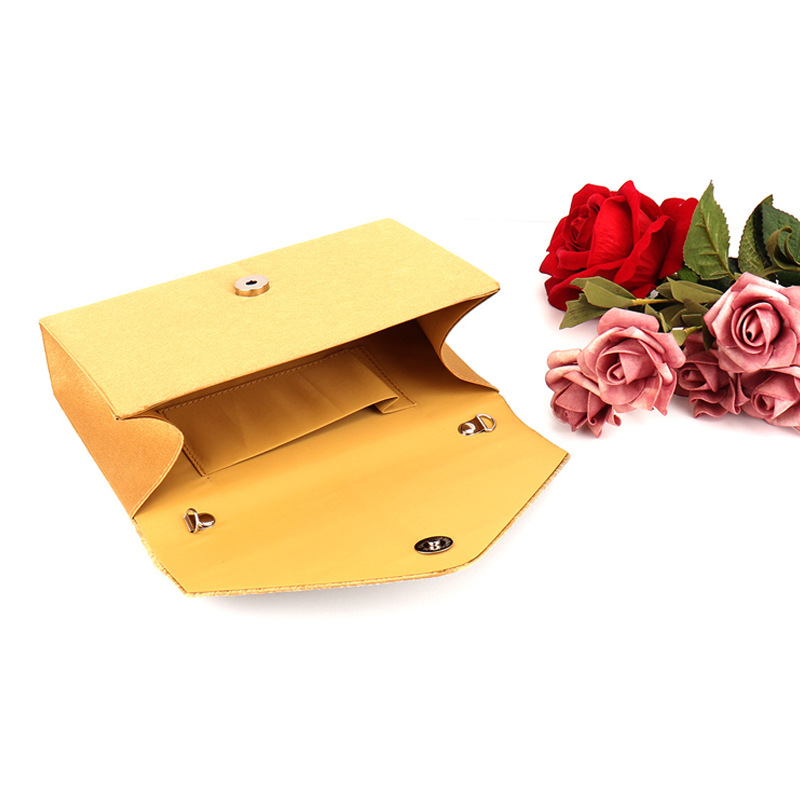 fashion satin hot diamond banquet bag women's handbag shoulder bag wedding cheongsam bag_senzul.com