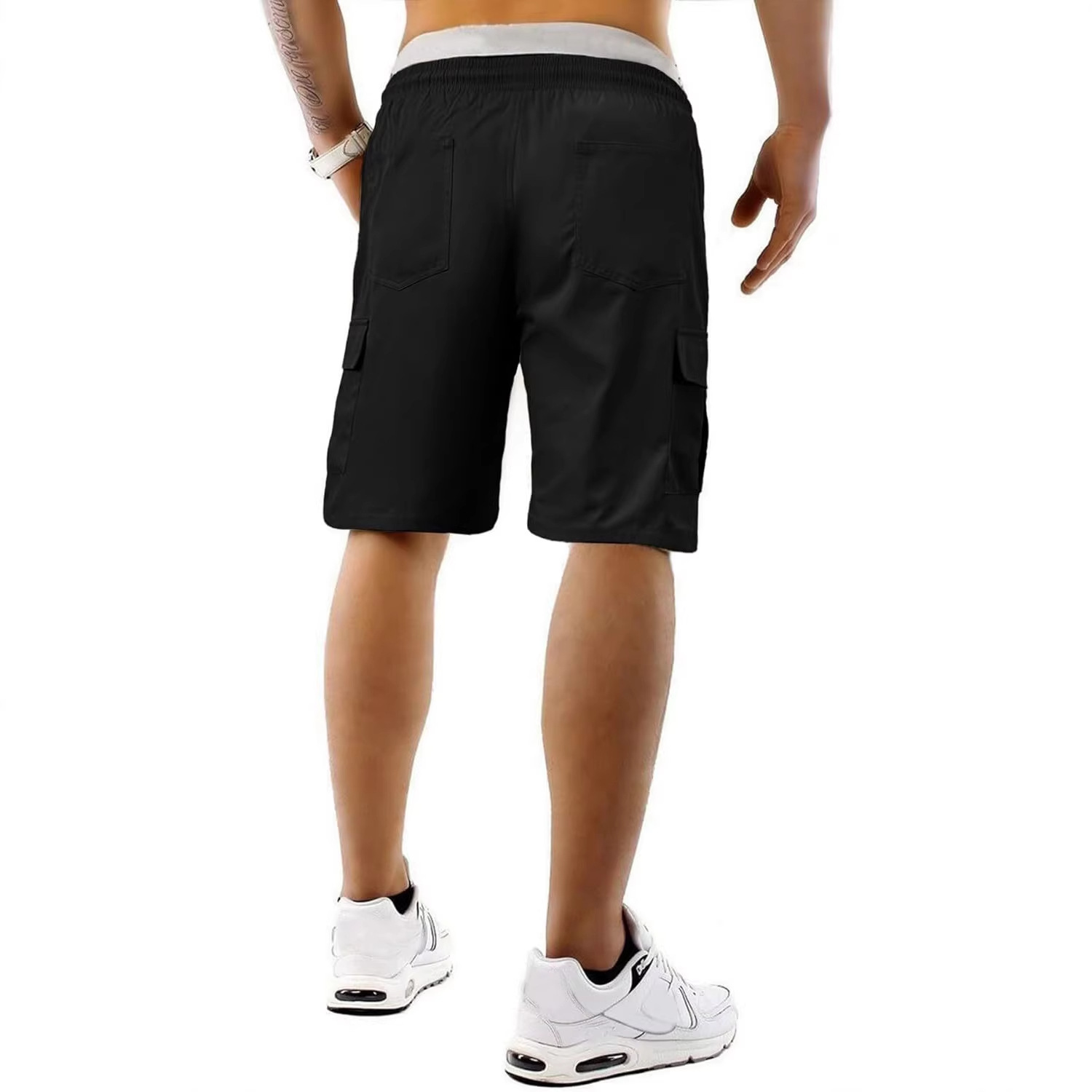 Men's Clothing Summer New Style Men's Breathable Shorts Loose Fit Multi Pocket Quick Drying Cargo Sports Pants_voghion.com